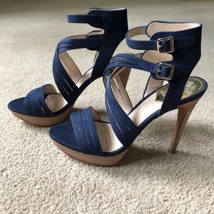 VINCE CAMUTO Women’s Stiletto Open Toe Platform